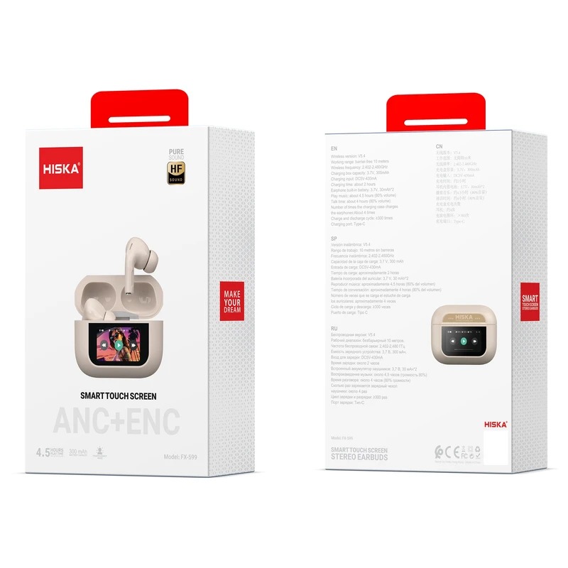 ایرپاد بلوتوثی هیسکا مدل FX-599 - 3243